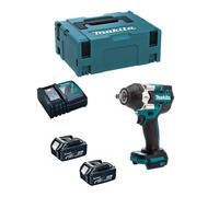 Avvitatore ad Impulsi MAKITA DTW700RTJ (2 x 5,0 Ah + DC18RC + MAKPAC 2)