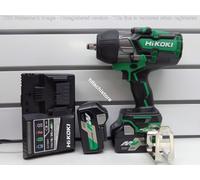 HIKOKI WR36DBWRZ Brushless 1050Nm + 2 batterie 18/36V 5/2.5Ah Li-ion + caricatore + custodia