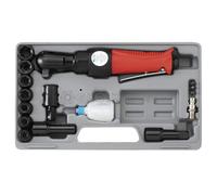 AVVITATORE ARIA PNEUMATICO A CRICCHETTO CON SET DI BUSSOLE 1/2" 65 NM FERVI
