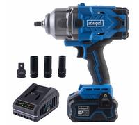 Avvitatore bc-iw350-x con batteria 4,0Ah e caricabatteria ixes Scheppach
