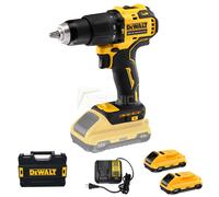 Avvitatore brushless percussione DEWALT DCD709D2T 18V x2 Bat 2A + valigia