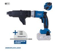 Avvitatore Cartongesso Batteria 20V 30Nm Brushless Scheppach bc-dwd400ms-x