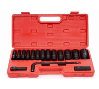 Avvitatore Dadi 1/2 " 10-32mm Cr-Mo Acciaio 16 Parti Professionale Set Strumento