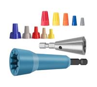 Avvitatore Dadi Filo,Driver Per Connettori - Spellafili Per Trapano Attrezzi Elettricisti Per Costruzione Riparazione Auto Lavoro Industriale Reti