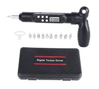 Avvitatore Dinamometrico Digitale, Set 4 Pezzi in Lega di Alluminio, 2 Modi di Funzionamento - Misurazione Precisa, Display Digitale con Allarme, per Riparazioni Bici e