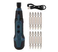 Avvitatore Elettrico 3.6V Portatile con Batteria al Litio e Set di Punte, Lampada Integrata - Ricaricabile Veloce, Materiali Resistenti, Uso Quotidiano