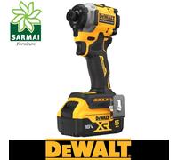 AVVITATORE IMPULSI 1/4" 206Nm 2 BATTERIE 18V 5AH COMPATTO XR DEWALT DCF850P2T-QW