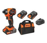 Avvitatore impulsi batteria gp20v 620222 wokin volt 20x2 ah 2,0 brushless + b...