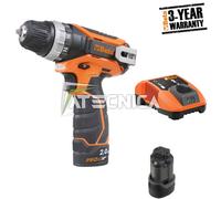 Avvitatore leggero compatto Beta 1972/12 V con 2 batterie caricabatterie valigia