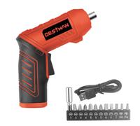 Avvitatore Mini Cacciavite Elettrico Multiuso a Batteria ricaricabile luce led