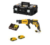 Avvitatore per Cartongesso DeWALT DCF620D2K (2 x 2,0 Ah + DCB112 + TSTAK II + Ca