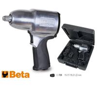 Beta 1927B/K5 - Avvitatore reversibile in alluminio fornito con 5 bussole macchina, in valigetta