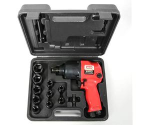 AVVITATORE PNEUMATICO COMPATTO AD IMPULSI DA 1/2" + BUSSOLE VALEX