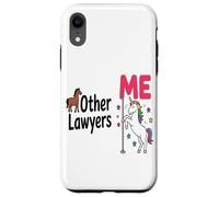 Avvocato Divertente Unicorno Altri Avvocati Io Amante Del Custodia per iPhone XR