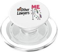 Avvocato Divertente Unicorno Altri Avvocati Io Amante Del PopSockets PopGrip per MagSafe