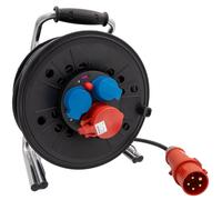 Avvolgi-Cavo 40 M 16A 400V Cee 5-polig IP44 Schuko Stark-Strom Prolunga