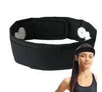 Avvolgi La Fascia Cintura, Avvolgimento Del Rilassamento Muscolare, Strumento Di Massaggio Nero Per Rilassamento E Meditazione, Strumento Di Fascia Portatile Regolabile Comodo Per Viaggi Per Viaggi Da
