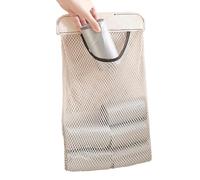 Avvolgi l'organizzatore da parete a parete, SAG MALLE MESH | Tasca per distributore di supporto per montaggio a parete in rete,Gancio per porta senza rack di perforazione, organizzatore di stoccaggio
