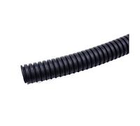 Avvolgicavo a spirale. Cablaggio automatico isolato multicolore OD 7.5-75mm 1m 5m della manica spaccata di protezione del telaio cavo(Black Closed,OD 8 X OD 11.6MM 1M)
