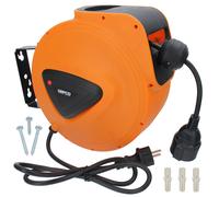 Avvolgicavo Automatico Elettrico Prolunga Attacco a parete 15M / 20M