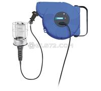 Fervi Avvolgicavo 13 MT con Lampada Autorientante Blu