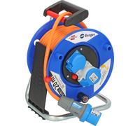 Avvolgicavo brennenstuhl da campeggio/marittimo garant con prese di contatto protettive da 230 v 20 metri