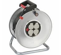 Avvolgicavo Brennenstuhl Garant® S 4 E IP20 H05VV-F 50 m 3 x 1,5 mm 4 Prese