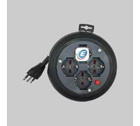 AVVOLGICAVO DOMESTICO 4 mt Prolunghe Multiprese Avvolgitori