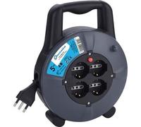 AVVOLGICAVO PROLUNGA ELETTRICA ML. 5 3X1,5 4 BIPASSO 2P+T SCHUKO PROTEZ/49025