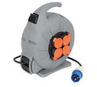 AVVOLGICAVO ELETTRICO 15 METRI CON PRESE SCHUKO E SPINA FISSA