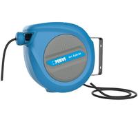 AVVOLGICAVO ELETTRICO AUTOMATICO AUTO RIENTRANTE PROLUNGA DA PARETE 12/250V 20MT