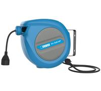 AVVOLGICAVO ELETTRICO AUTOMATICO AUTO RIENTRANTE PROLUNGA DA PARETE CON PRESA