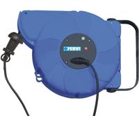 AVVOLGICAVO ELETTRICO AUTOMATICO PROLUNGA DA PARETE 12/240V 10MT Fervi 0621/A3