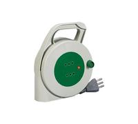 Avvolgicavo elettrico Fanton 01203 PIUMA 2P Bianco e Verde