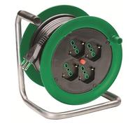 Avvolgicavo Fanton FME Art. 146101 su rullo con mt.15 cavo 3x1,5 e spina 16 Amp