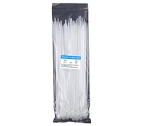 Avvolgicavo - Fascette di fissaggio resistenti regolabili | 100 fascette multiuso in nylon | Fascette autobloccanti in nylon nero | Accessori per computer per la casa | Fascette per cavi | Fascette