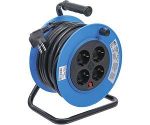 Avvolgicavo Fermec BGS3361 su rullo con mt.25 cavo 3x1,5 e spina Schuko