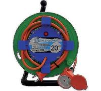 AVVOLGICAVO GARDEN ELECTRALINE ARANCIO 2P+T 16A + SCHUKO N°XMMQ 2X1,5 MT 20 PZ 1