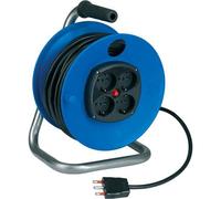 AVVOLGICAVO MANUALE CAVO 25m PROLUNGA SPINA ITALIA IP20 PRESA SCHUKO 4 USCITE