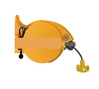 Avvolgicavo, Strumenti for la bellezza 'auto, tamburo elettrico telescopico automatico, officina di riparazione auto, bobina filo, presa corrente(12m 2 1.5 square)