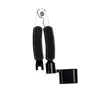 Avvolgicorde Chitarra 3 in 1 Manuale Accessori per Chitarra | Pvc Nero, per Dobro e Banjo, Attrezzo Compatto per Allentare e Tendere le Corde