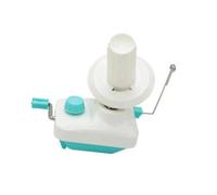 Avvolgifilo Manuale Avvolgitore di Filato Bobinatrice Trasformatore di Matasse Rovescio a Svolgimento Centrale con Manovella Metallo E Plastica Base, Verde