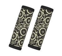 Avvolgimenti per maniglie per bagagli con motivo meccanico per valigie, coperture morbide per maniglie dei bagagli, etichette per bagagli identificatori per valigie, accessori per bagagli da viaggio