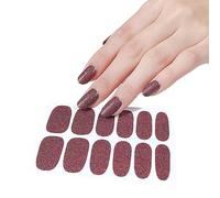 Avvolgimenti Per Unghie Glitter Per Donne Strisce Smalto Adesivi Auto Manicure Unghie Avvolgono L'adesivo Auto Adesiva Arte