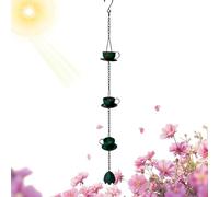 Avvolgimento a Catena, Design Resistente in Stile | Sostituzione della Catena, da Utilizzare su passerelle Cortili, sentieri, balconi paesaggistica, portici patii,