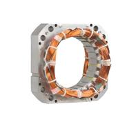 Avvolgimento Dello Statore Del Motore Del Ventilatore Del Rotore Dell'indotto For Avvolgimento Dello Statore In Lamiera Di Acciaio Al Silicio Del Ventilatore Da Pavimento Industriale(120x65x28mm 220V)