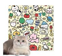 Avvolgimento in tessuto per la cura del gatto,Avvolgimento per la cura del gatto | Avvolgimento adesivo anti-fuga per cani e gatti - Organizzatore per cosmetici per esterni portatile con ab