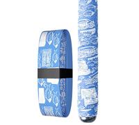 Avvolgimento per canna da , assorbe il sudore, accessorio per a traina, a traina, crappie in acqua salata, viaggi con lo zaino in spalla, viaggi, familiari e amici, blu cielo, Refer