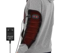 Avvolgimento Riscaldante Per Braccio, Cuscinetto Riscaldante Per Caviglia Gamba Gomito Polso, Cintura Avvolgente Riscaldante Con 4 Livelli Di Riscaldamento,3 Impostazioni Di Timer, Adattatore -Nero