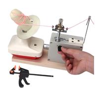 Avvolgitore a sfera di filo elettrico automatico per uncinetto ad uncinetto a bassa velocità regolabile del filo a basso livello di configurazione facile con la maggior parte dei tipi di filato